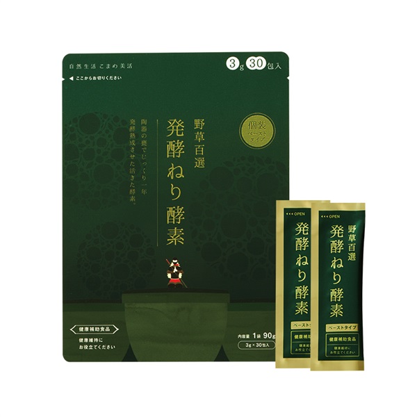 野草百選 発酵ねり酵素 [3g]