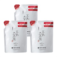 【10％OFF】豆乳泡洗顔 自然生活 つめかえ用 3袋セット