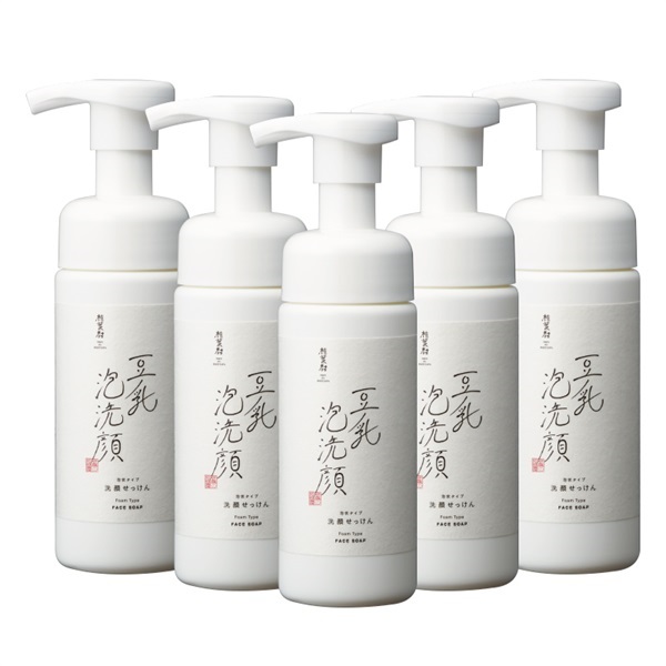 スキンケア　まとめ売り 15％OFF】豆乳泡洗顔 自然生活 5本セット | 豆腐の盛田屋<公式>豆乳