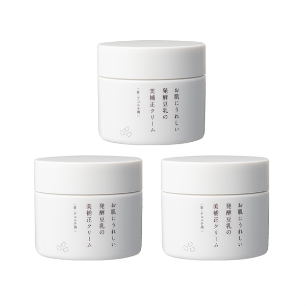 【10％OFF】発酵豆乳の美補正クリーム 3個セット