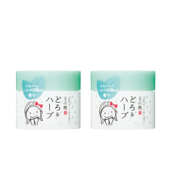豆乳よーぐるとぱっく玉の輿　どろ＆ハーブ2個セット