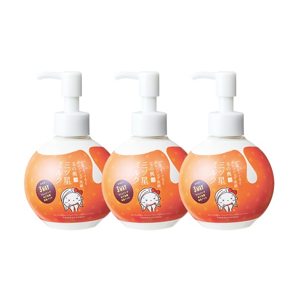 10％OFF】豆乳よーぐるとクレンジング洗顔玉の輿三ツ星ミルク3個