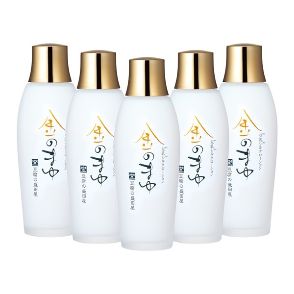 【１５％ＯＦＦ】豆乳シルクローション金のまゆ５本セット