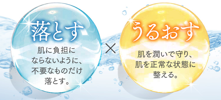 正しい角質ケアとは落とす×うるおす