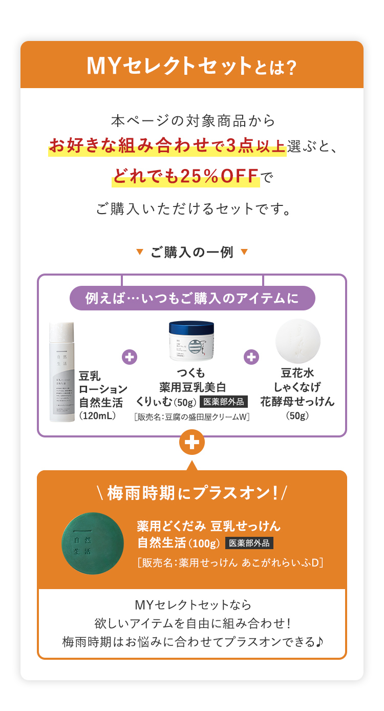 MYセレクトセットとは？