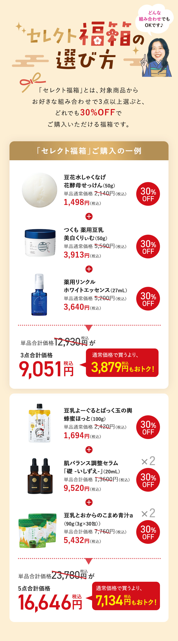 セレクト福箱の選び方