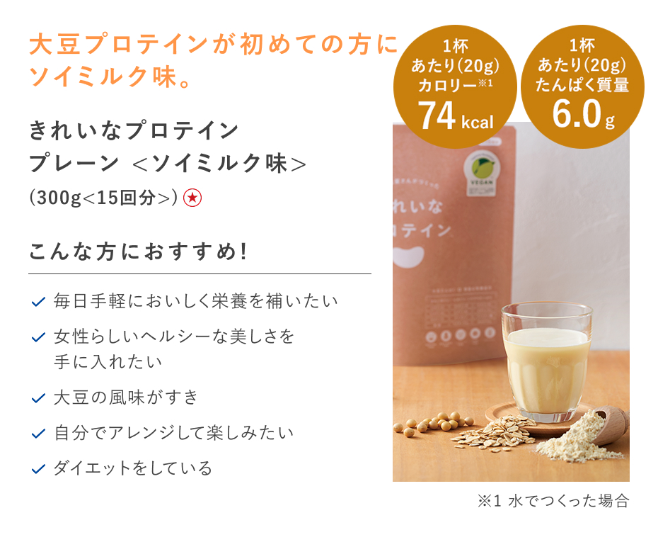 【特別価格】きれいなプロテイン　プレーン