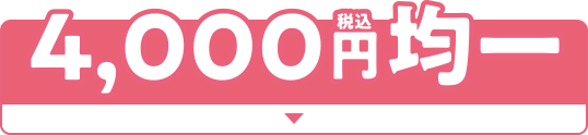 税込4,000円均一