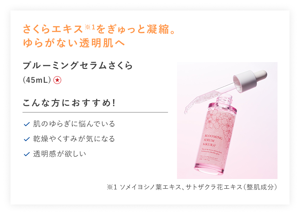 【特別価格】ブルーミングセラムさくら