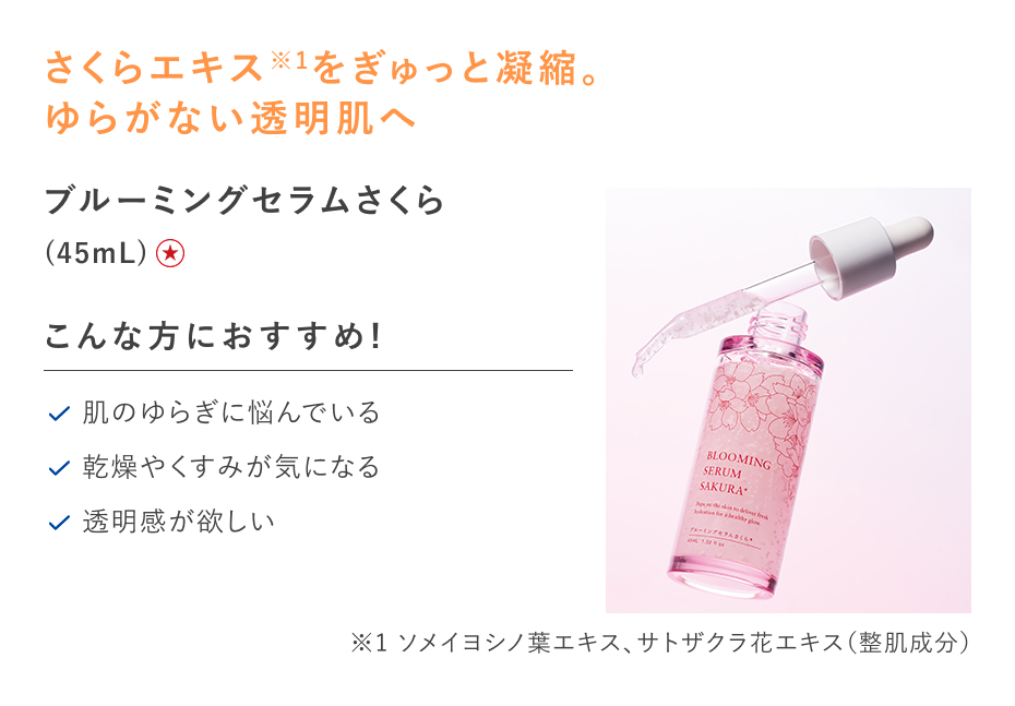 【特別価格】ブルーミングセラムさくら