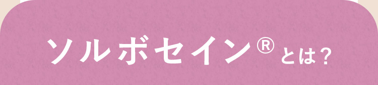 ソルボセイン&reg;とは？